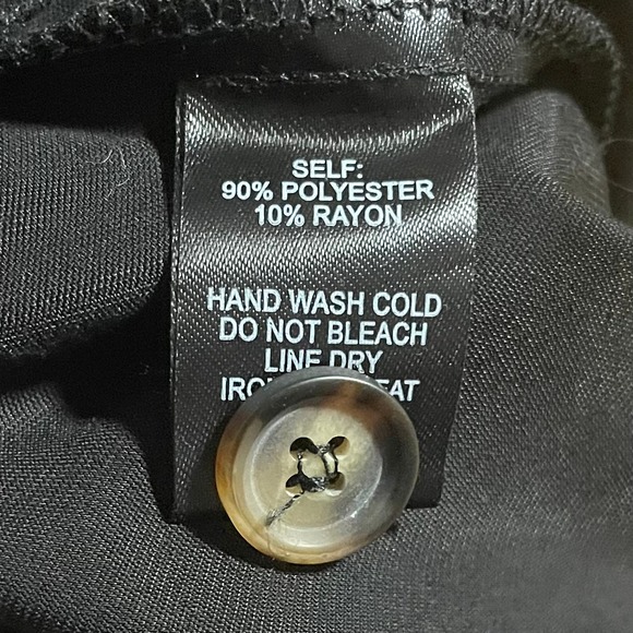 Lulus Black Saxson Paperbag Tie Belt Waist Pants NEW - Picture 5 of 6